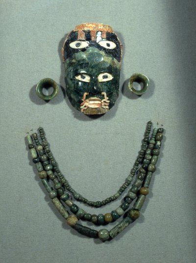 Bijou Funéraire de Calakmul, Période Classique Tardive, 600-900 ap. J.-C. - Mayan